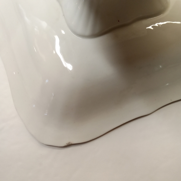 ANTIQUE JOHN MADDOCK AND SONS ROYAL VITREOUS COLUMBUS PATTERN RARE CAKE PLATE - Picture 4 of 12